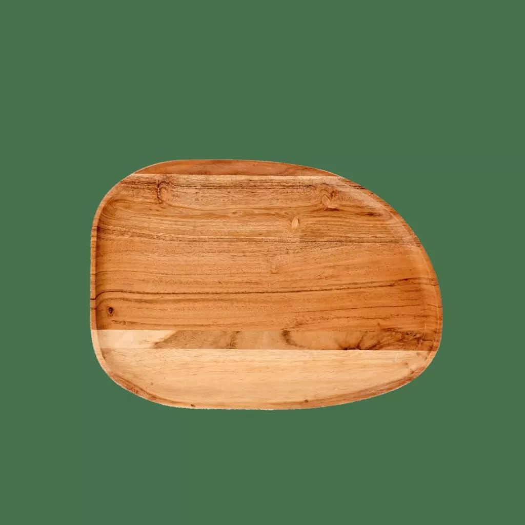 Cheap ACACIA STYLE Fuente Natural Fuentes Para Servir