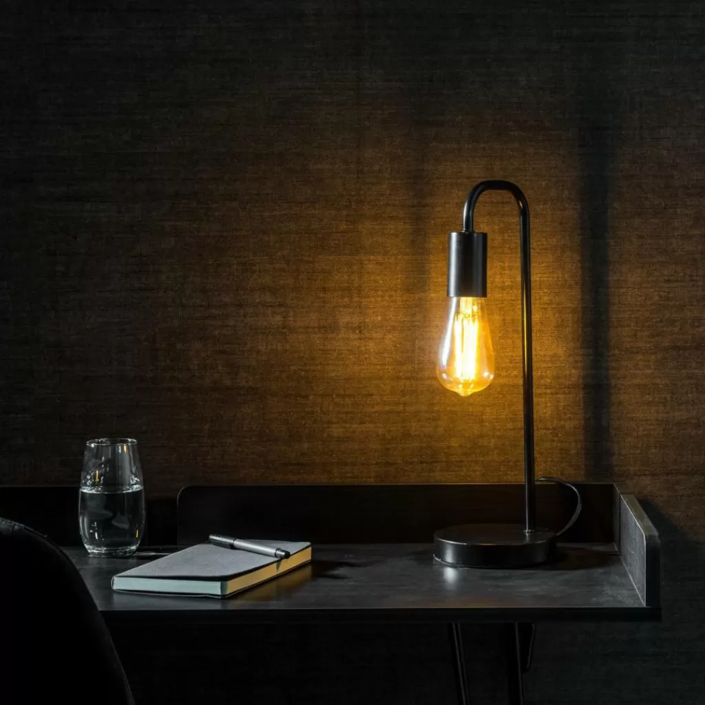 Hot ARCHE Lámpara De Mesa Negro Lamparas De Mesa