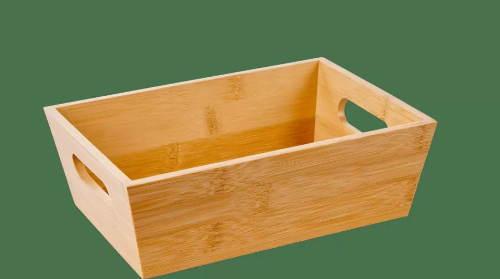 New BAMBOO Organizador Natural Cestas De Cajonera