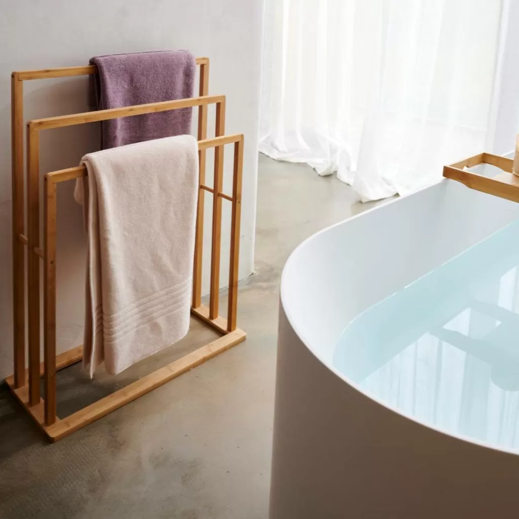 Flash Sale BAMBOO Toallero Natural Muebles De Baño