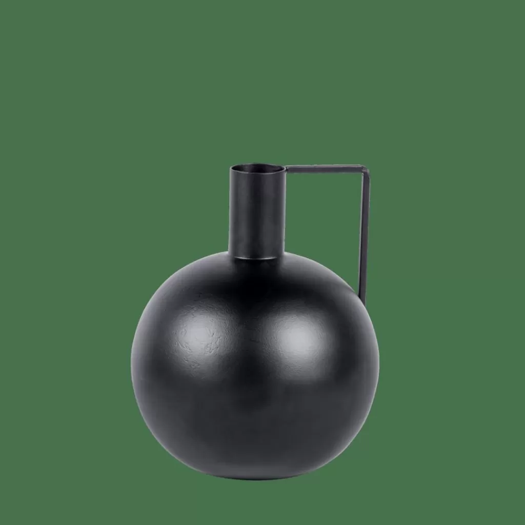 Store BASTA Florero Esférico Negro Floreros | Halloween