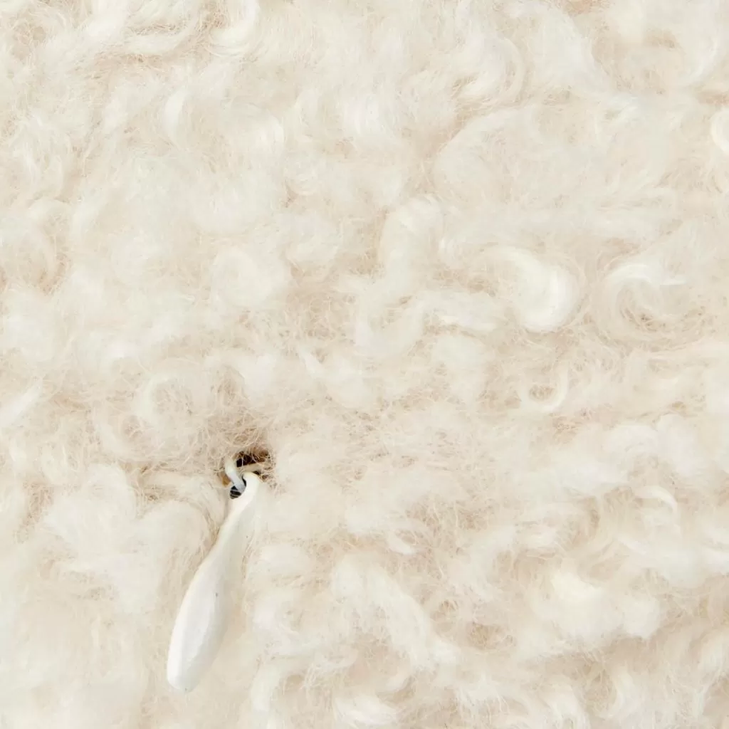 Clearance BIJU Cojín Blanco Apagado Cojines