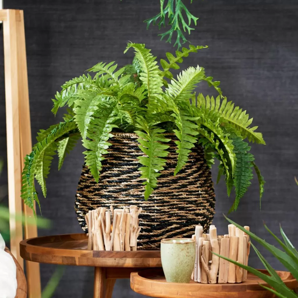 Hot BOSTON Planta Helecho Verde Plantas Artificiales
