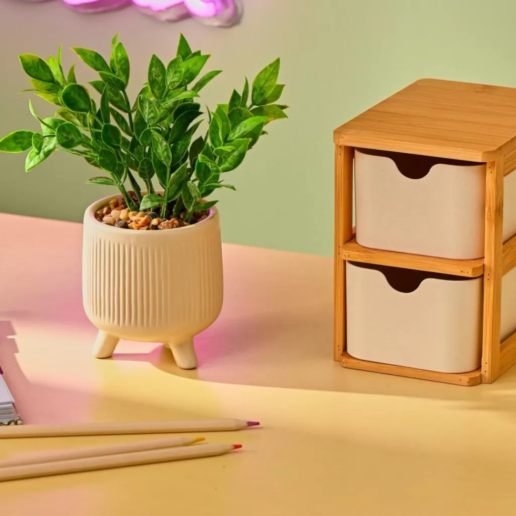 Flash Sale CERA Planta Artificial Varios Colores Plantas Artificiales