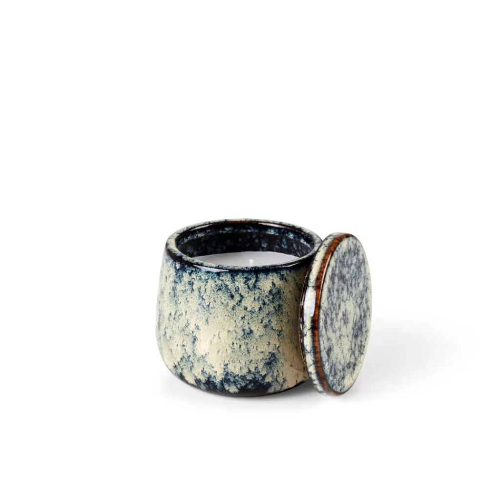 Discount CERAMIC Vela En Tarro Azul Velas