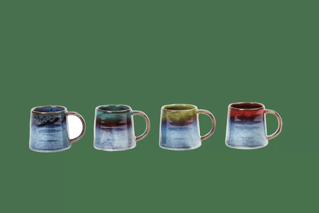 Clearance COMA TURQUOISE Taza 45 CL Turquesa Tacitas
