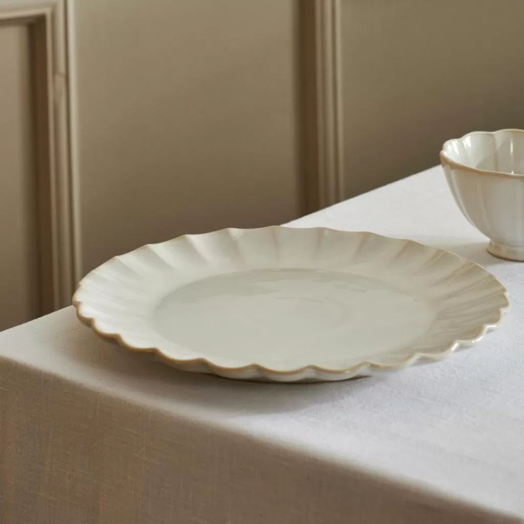 Discount DAHLIA Plato Blanco Platos