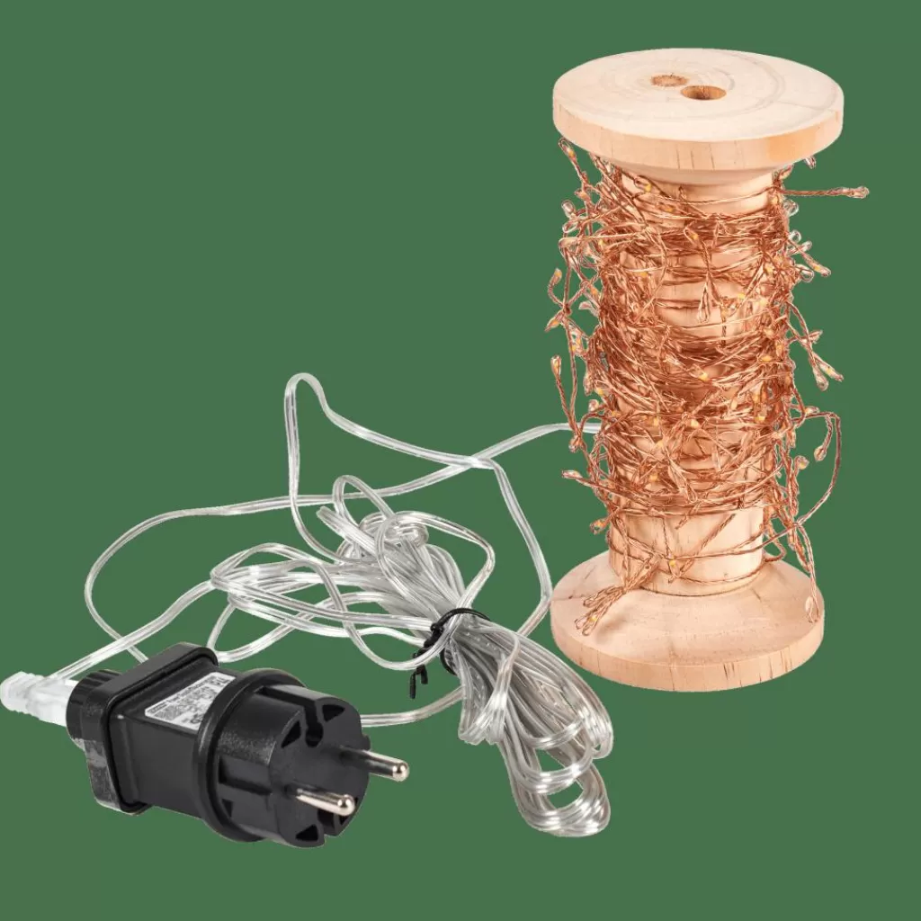 New ELLI Guirnalda Con 200 Leds Cobrizo Guirnaldas De Luz