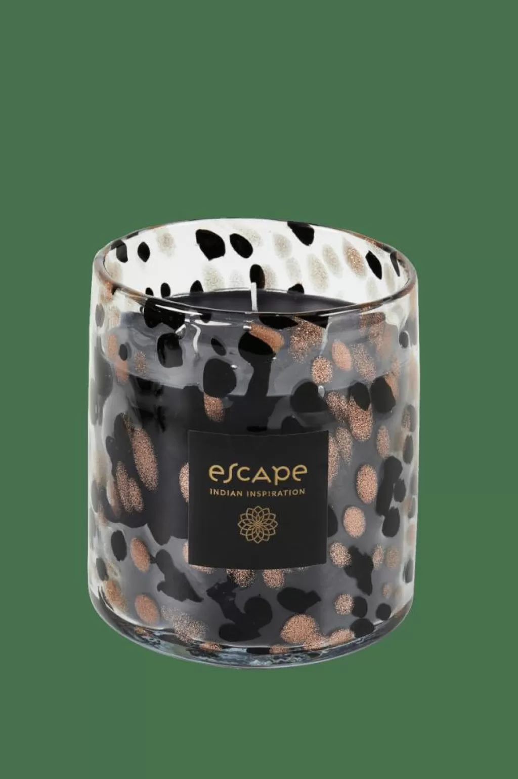 Best ESCAPE INDIAN INSPIRATION Vela Perfumada XL Negro, Cobrizo, Multicolor Velas Perfumadas | Velas
