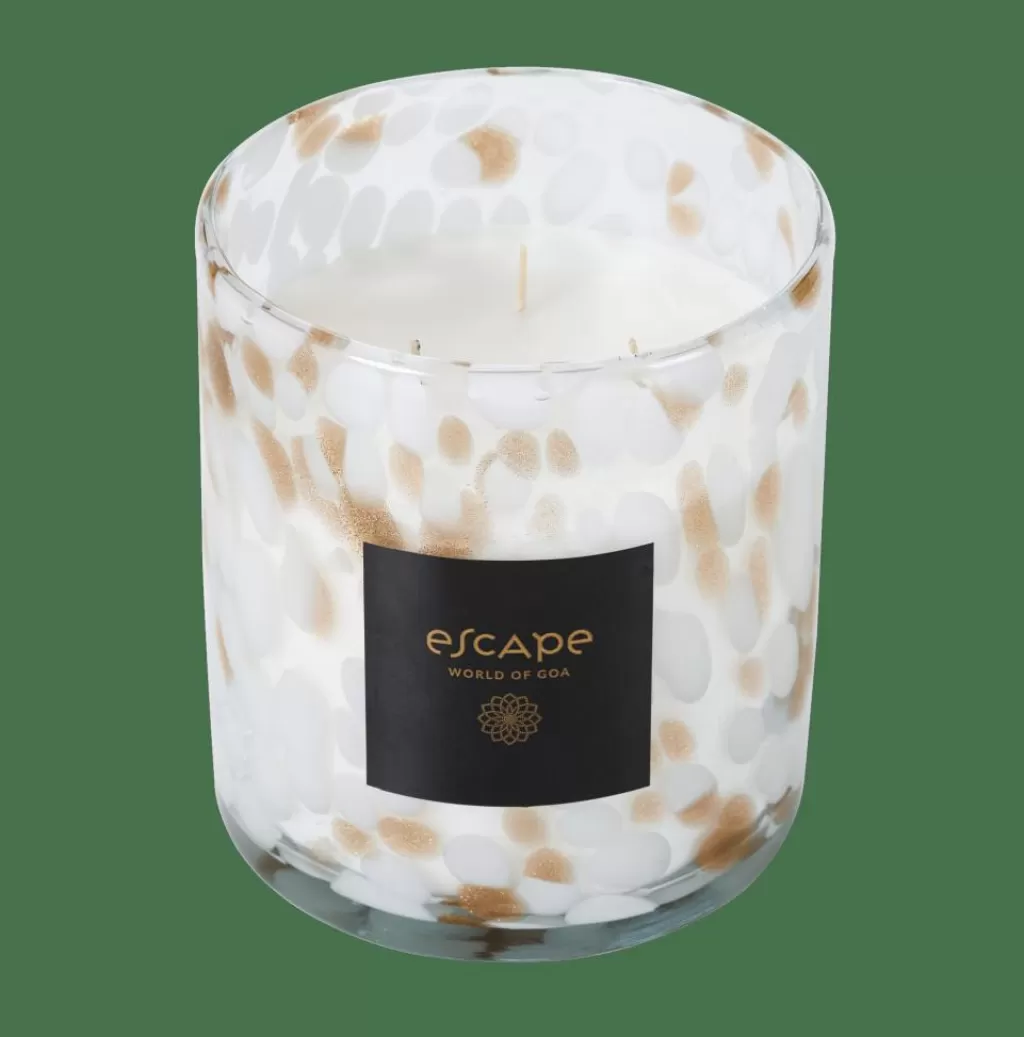 Flash Sale ESCAPE WORLD OF GOA Vela Perfumada Blanco, Dorado, Multicolor Velas Perfumadas | Velas