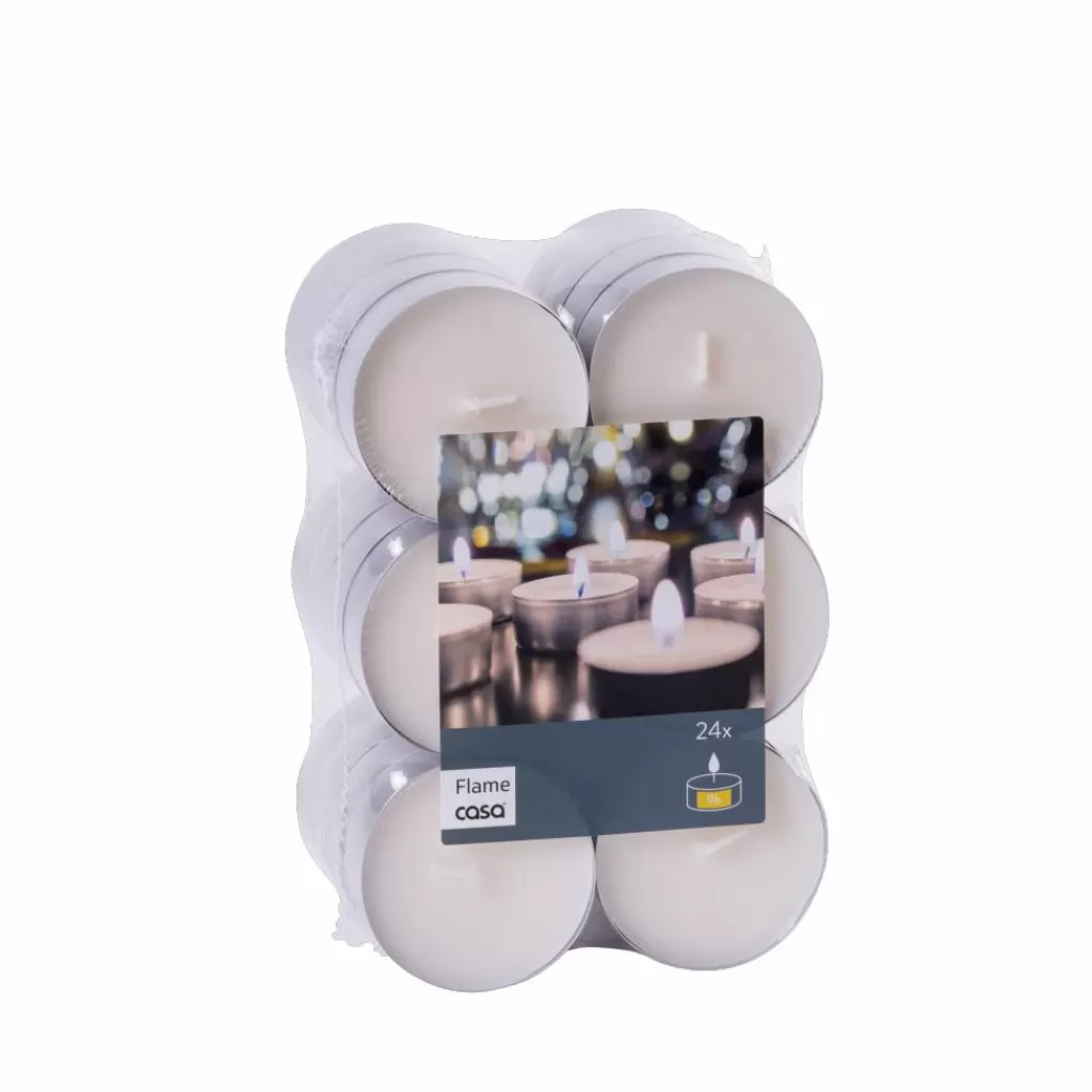 New FLAME Velas Pequeñas Juego De 75 Blanco Velas