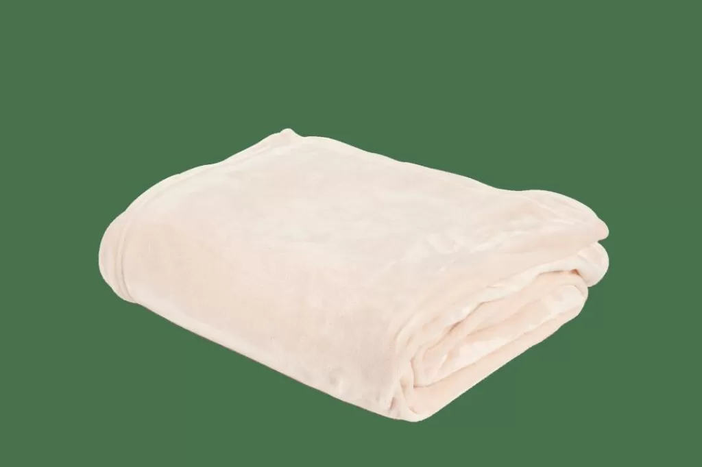Discount FLANELLA Manta Blanco Mantas