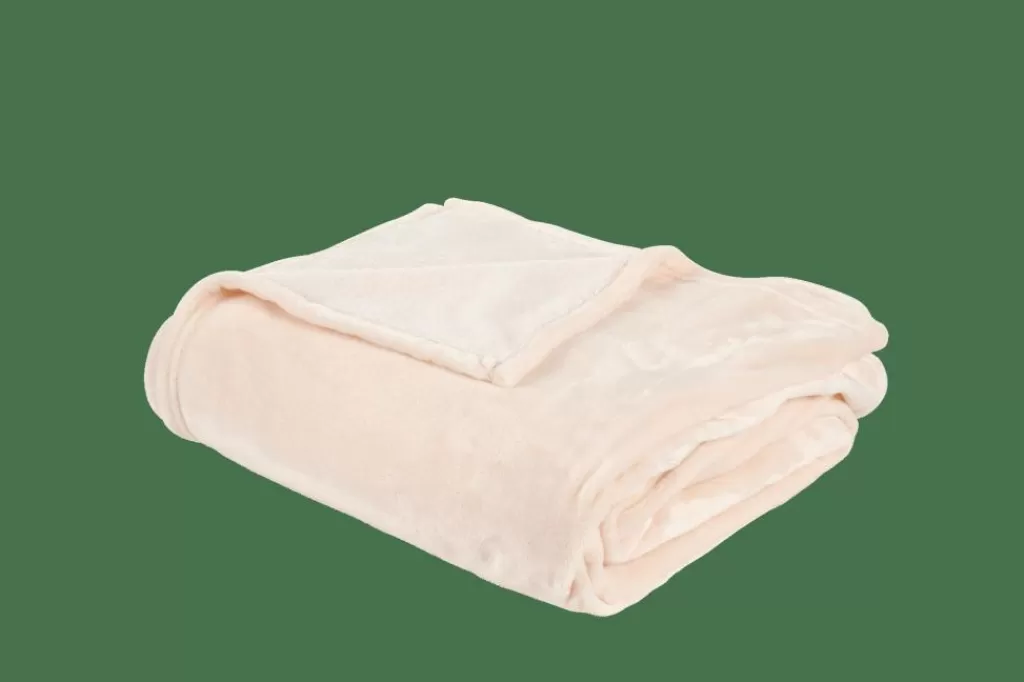 Discount FLANELLA Manta Blanco Mantas