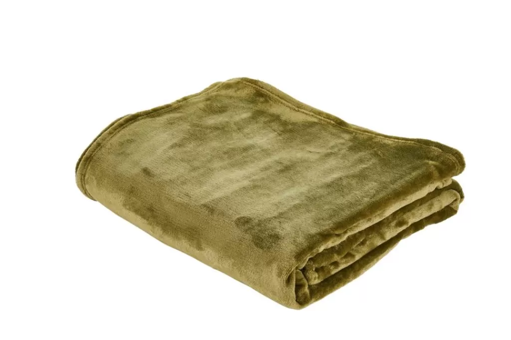 Shop FLANELLA Manta Verde Mantas