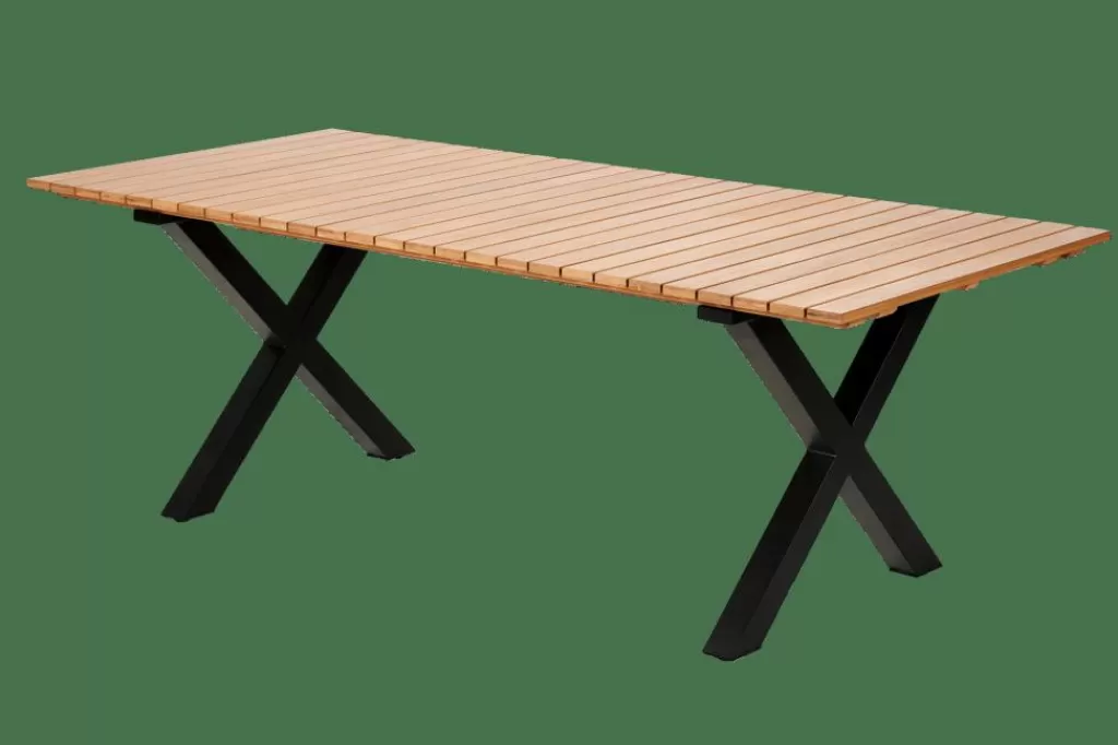 Flash Sale FORMAX Mesa De Jardín Con Patas En A Natural/negro Mesas De Jardín