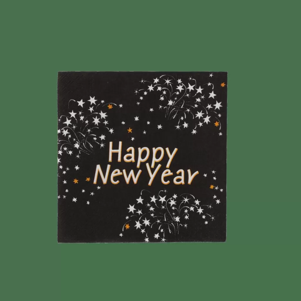 Cheap HAPPY NY Paquete De 20 Servilletas Verde Servilletas