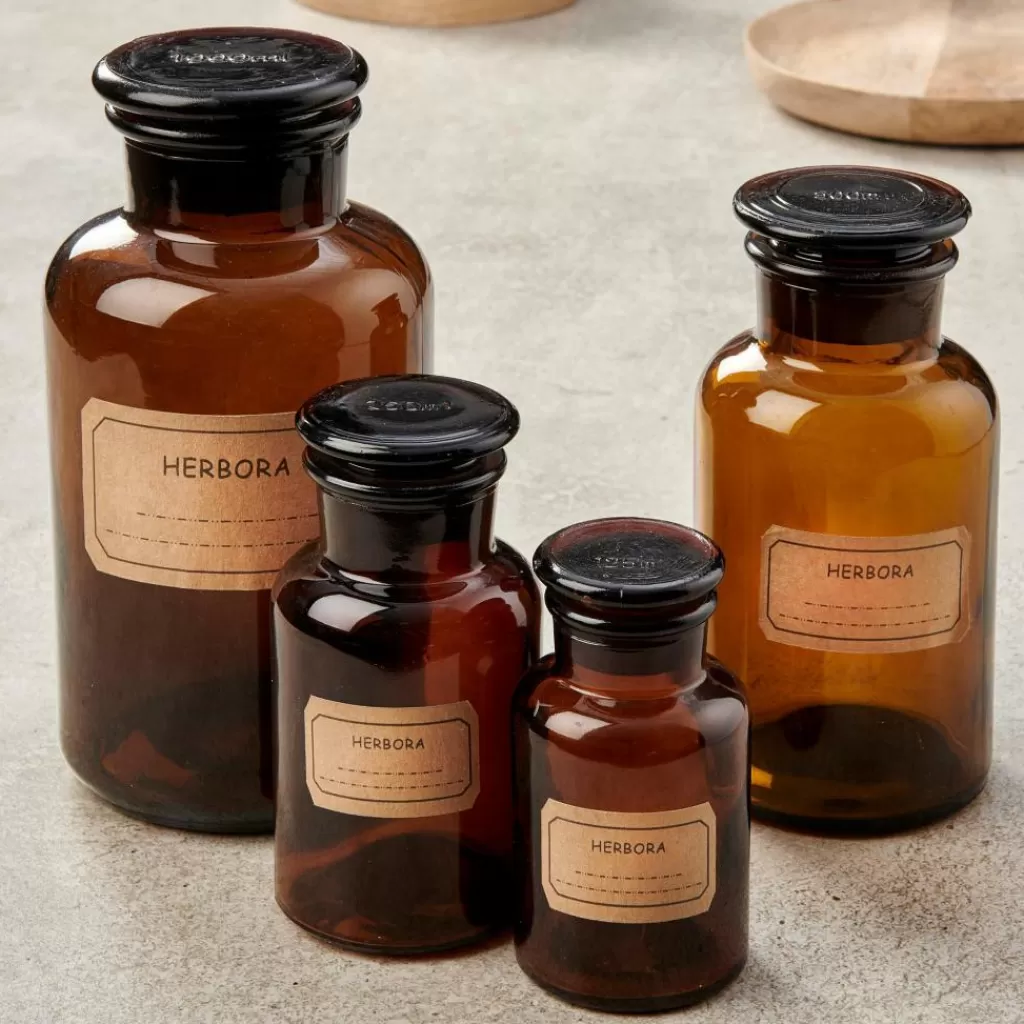 Outlet HERBORA Tarro De Cocina 12,5 CL Marrón Tarros