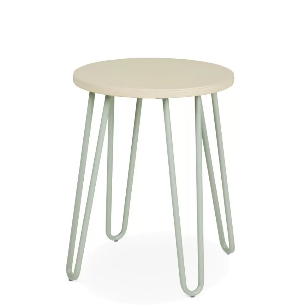 Cheap JONAS Taburete Verde Claro Taburetes