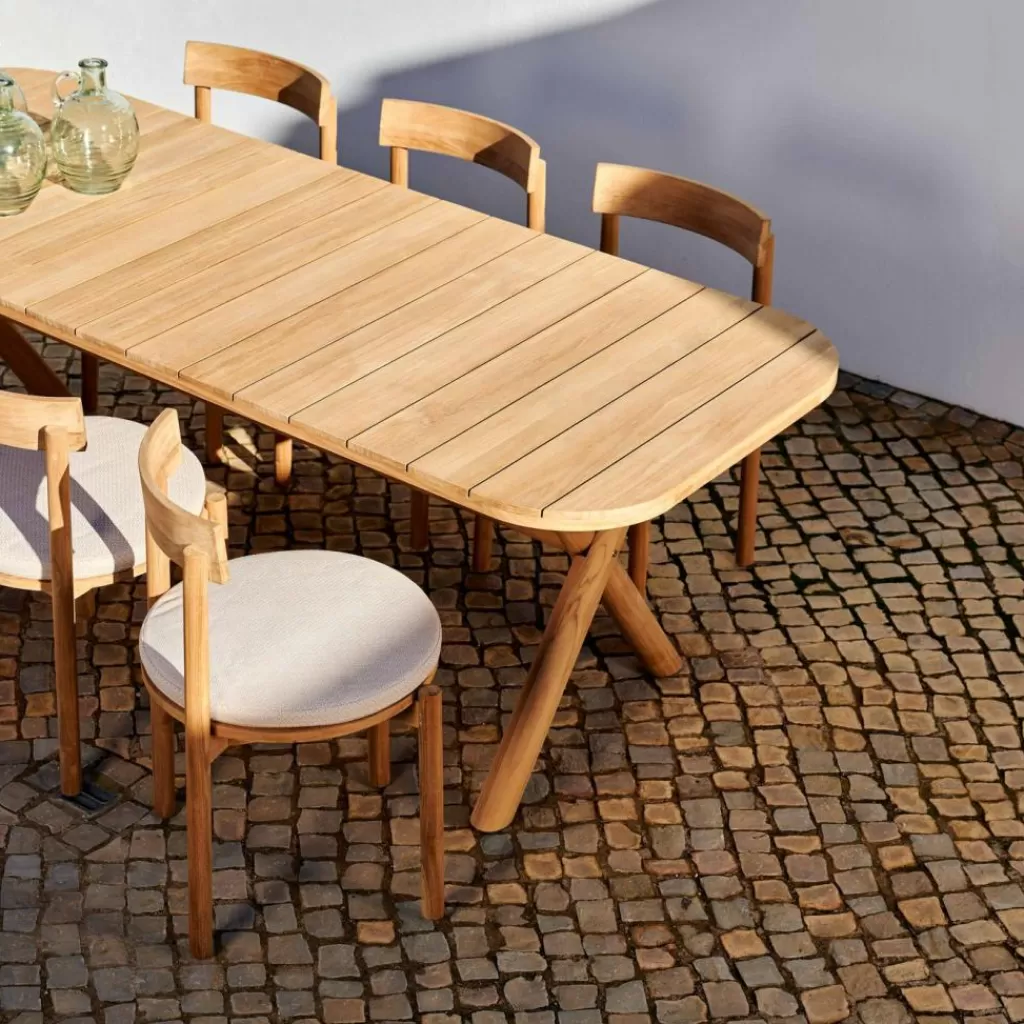 Outlet JULES Conjunto De Jardín Con Cojines Beige Conjuntos De Jardín | Mesas De Jardín