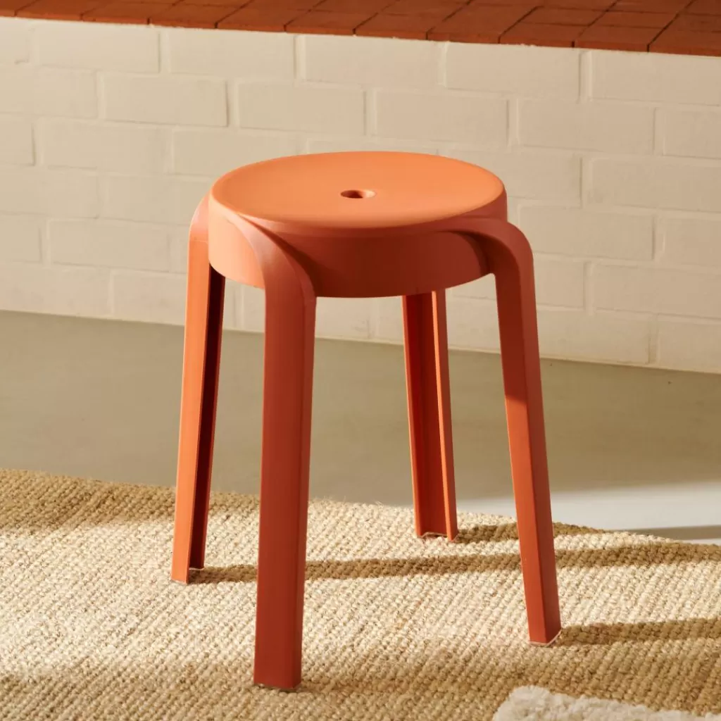 Cheap KARLUS Taburete Terracota Taburetes