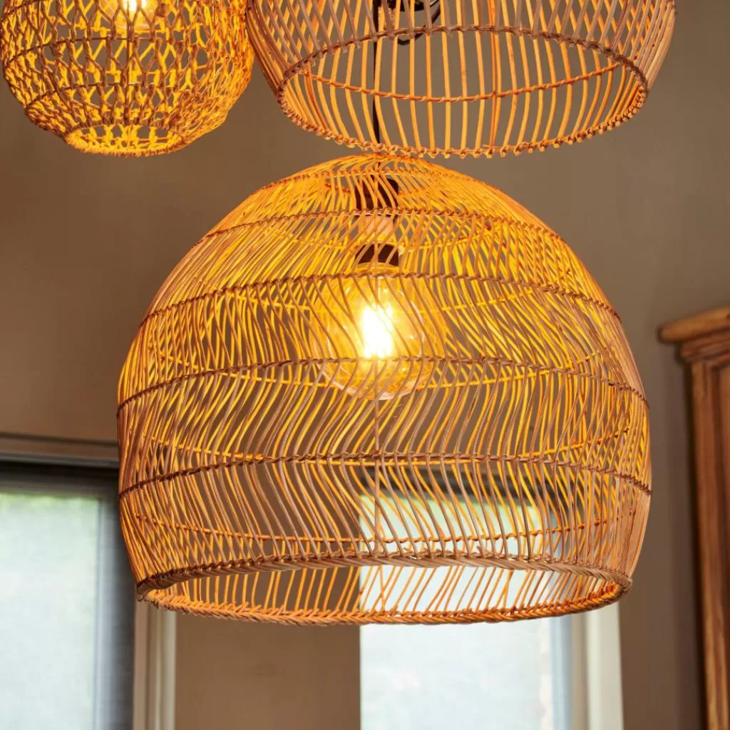Flash Sale LEWIS Pantalla Natural Lámparas Colgantes