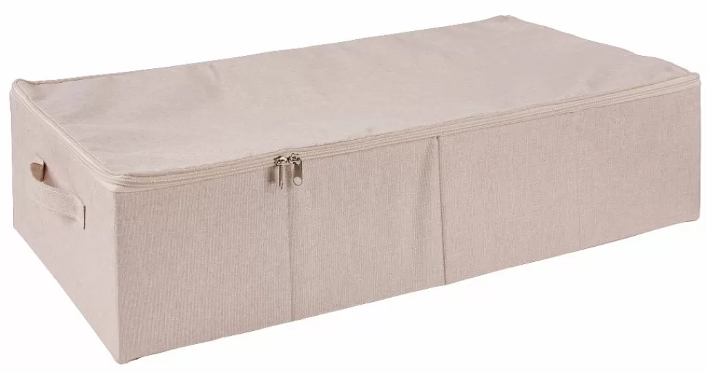 Store LINOLUX Cesta De Almacenaje Gris Oscuro Cestas De Cajonera