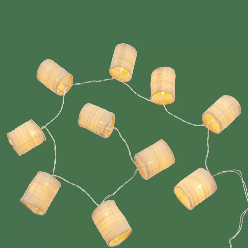 Discount LYNN Guirnalda Farolillo 10 Leds Beis Guirnaldas De Luz