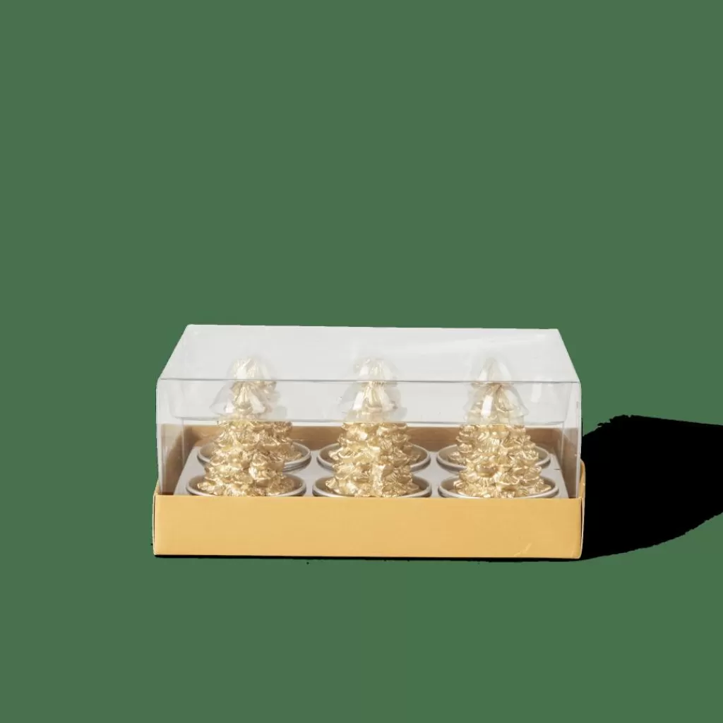 Sale MINNY Velas De Té Dorado Velas