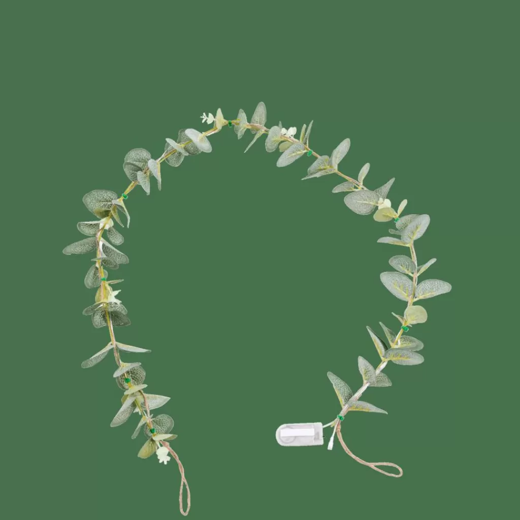 Sale MIRTE Guirnalda Hoja De Eucalipto Guirnaldas De Luz
