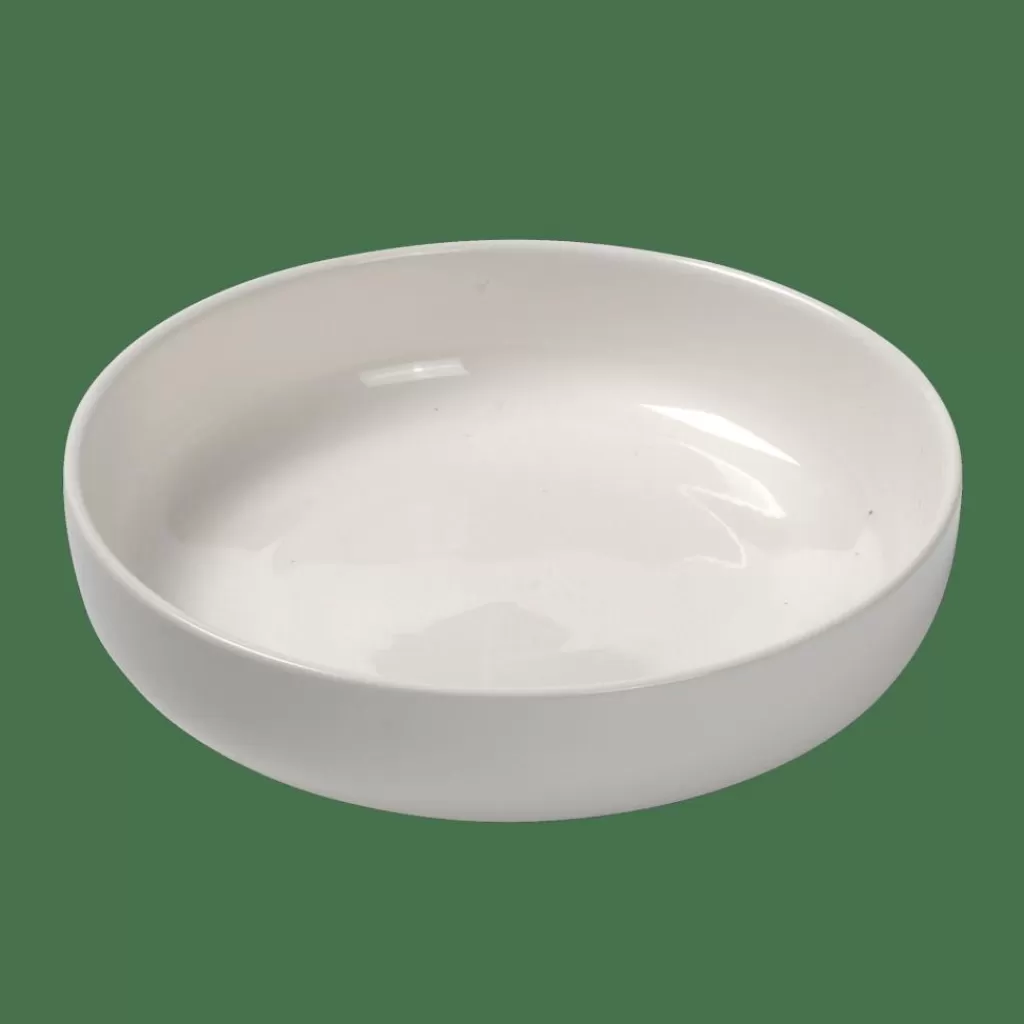 Hot MOON Plato Hondo Blanco Platos