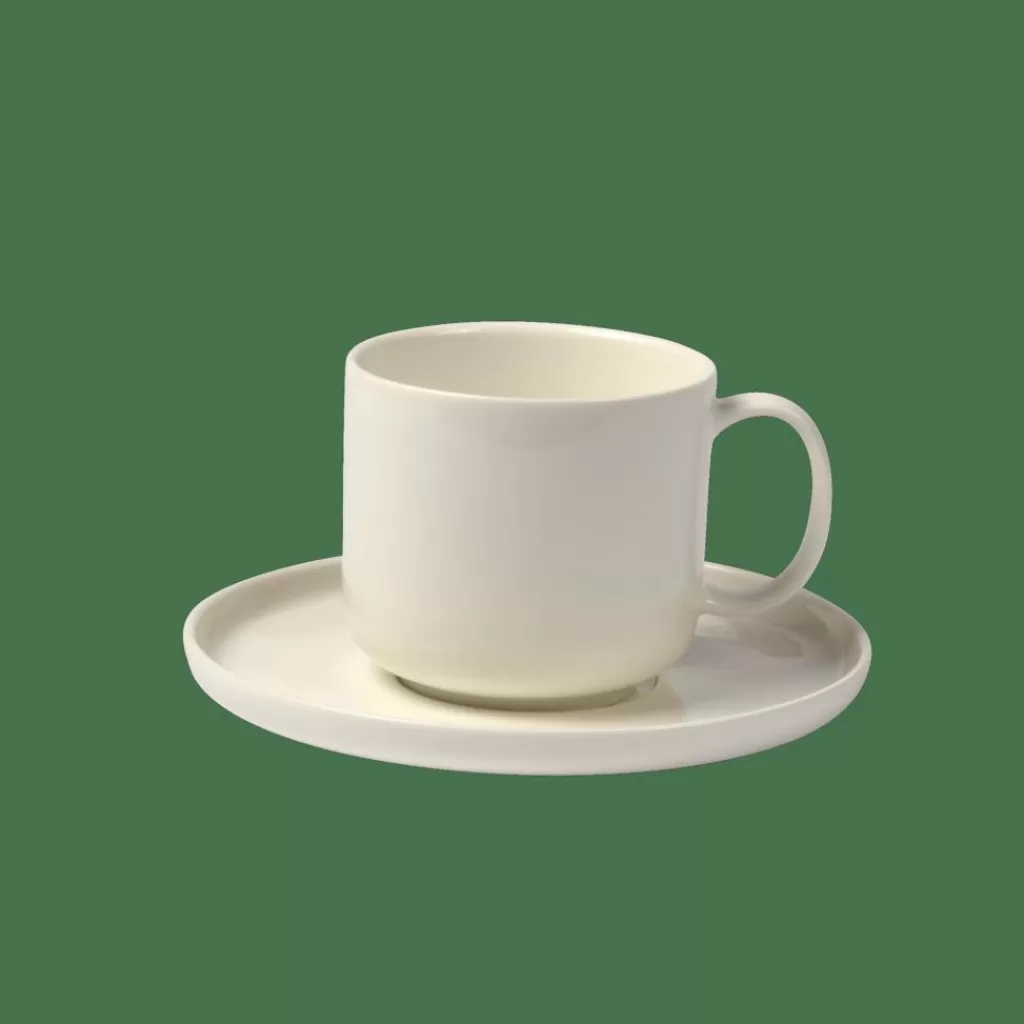 Flash Sale MOON Taza Y Plato 20 CL Blanco Tazas