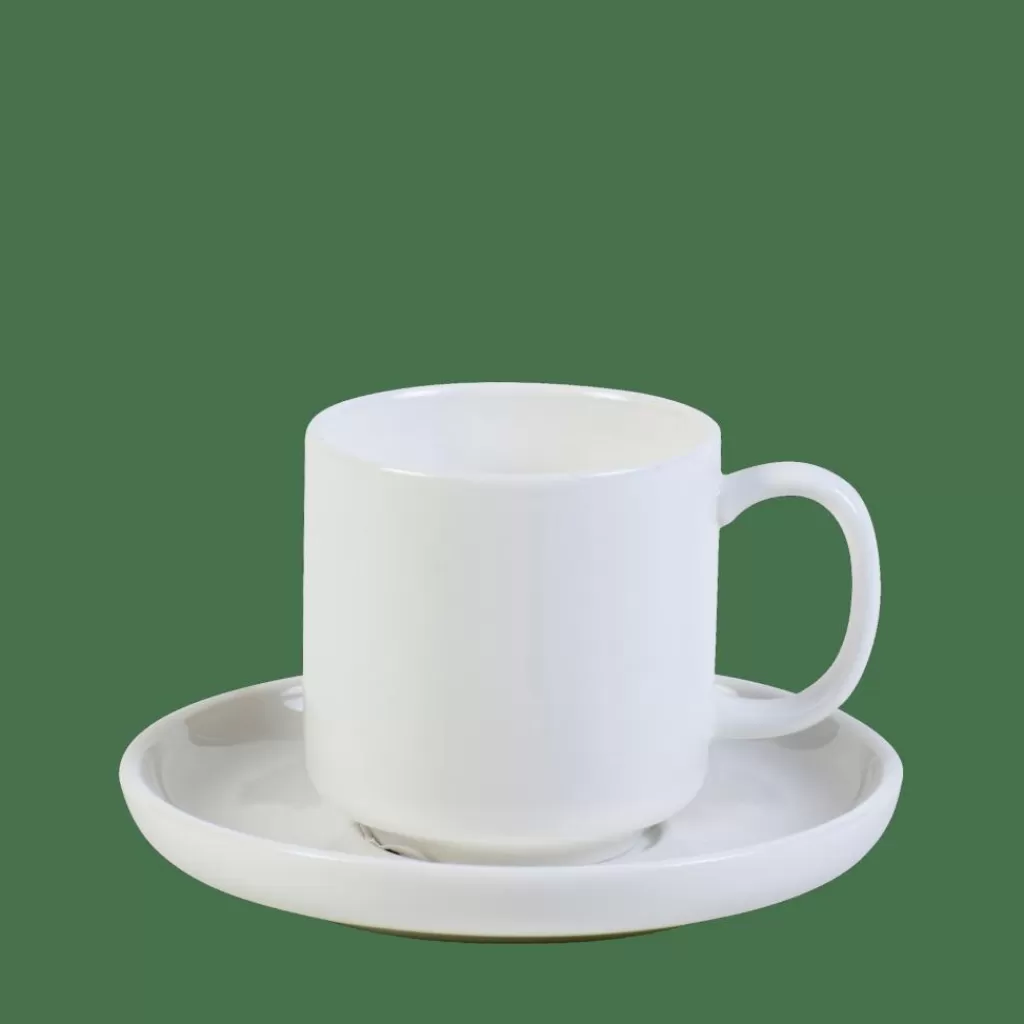 Cheap MOON Taza Y Plato 9 CL Blanco Tazas