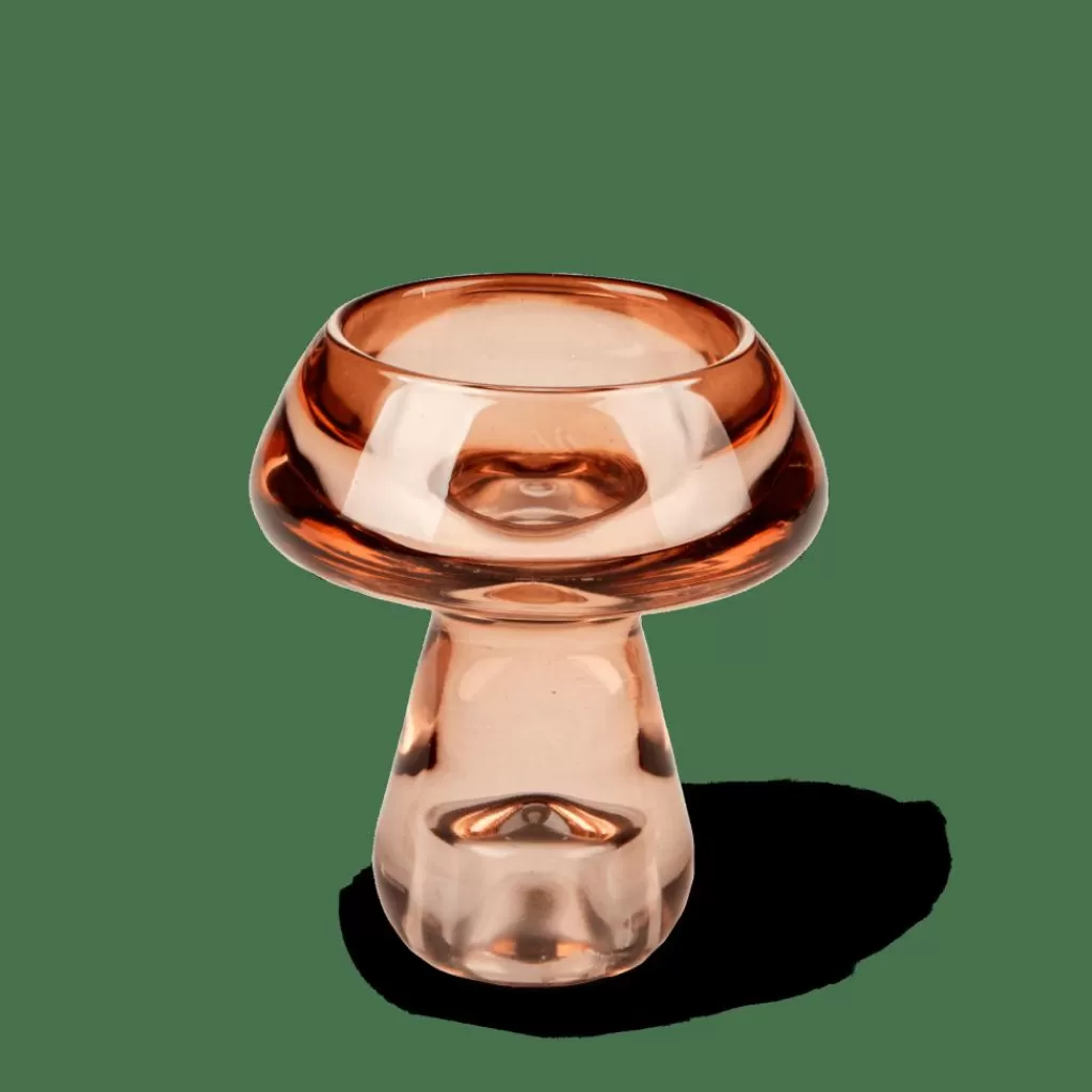 Discount MUSHROOM Portavelas Marrón Soprortes Para Velitas | Otoño