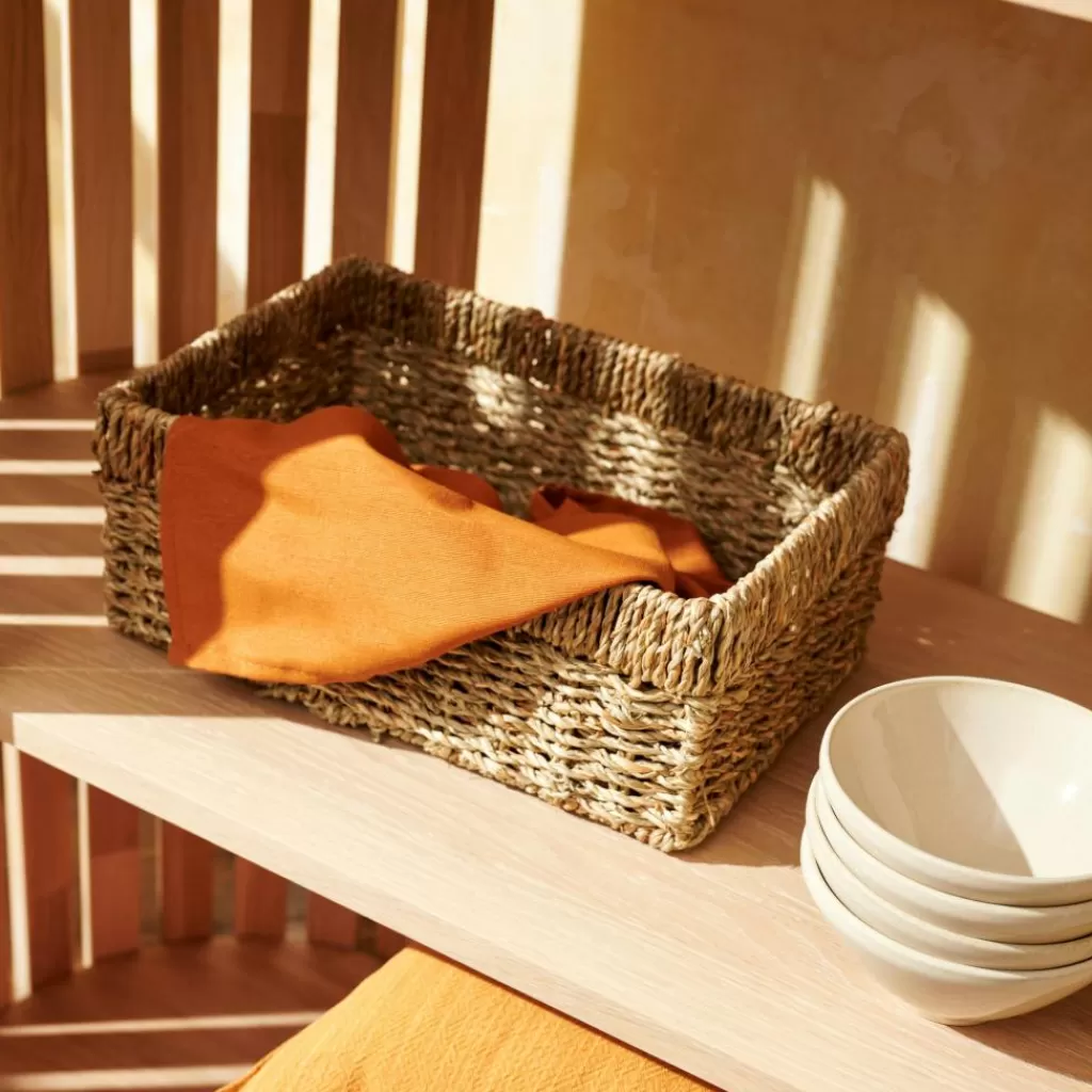 Discount MYKONOS Cesta M Natural Cestas De Cajonera