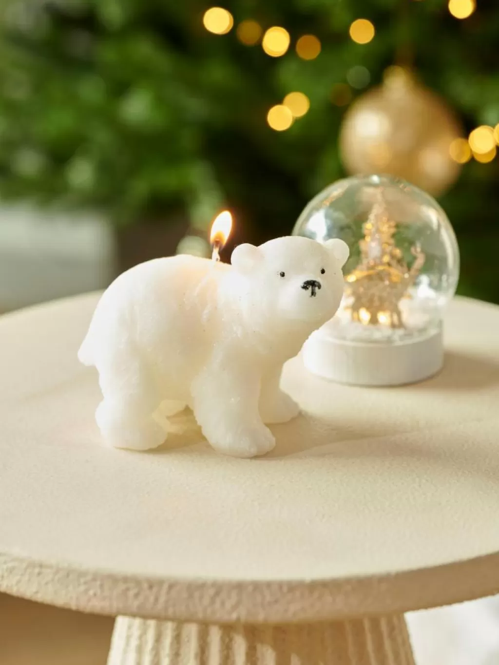 Discount POLA Vela Oso Polar Blanco Velas