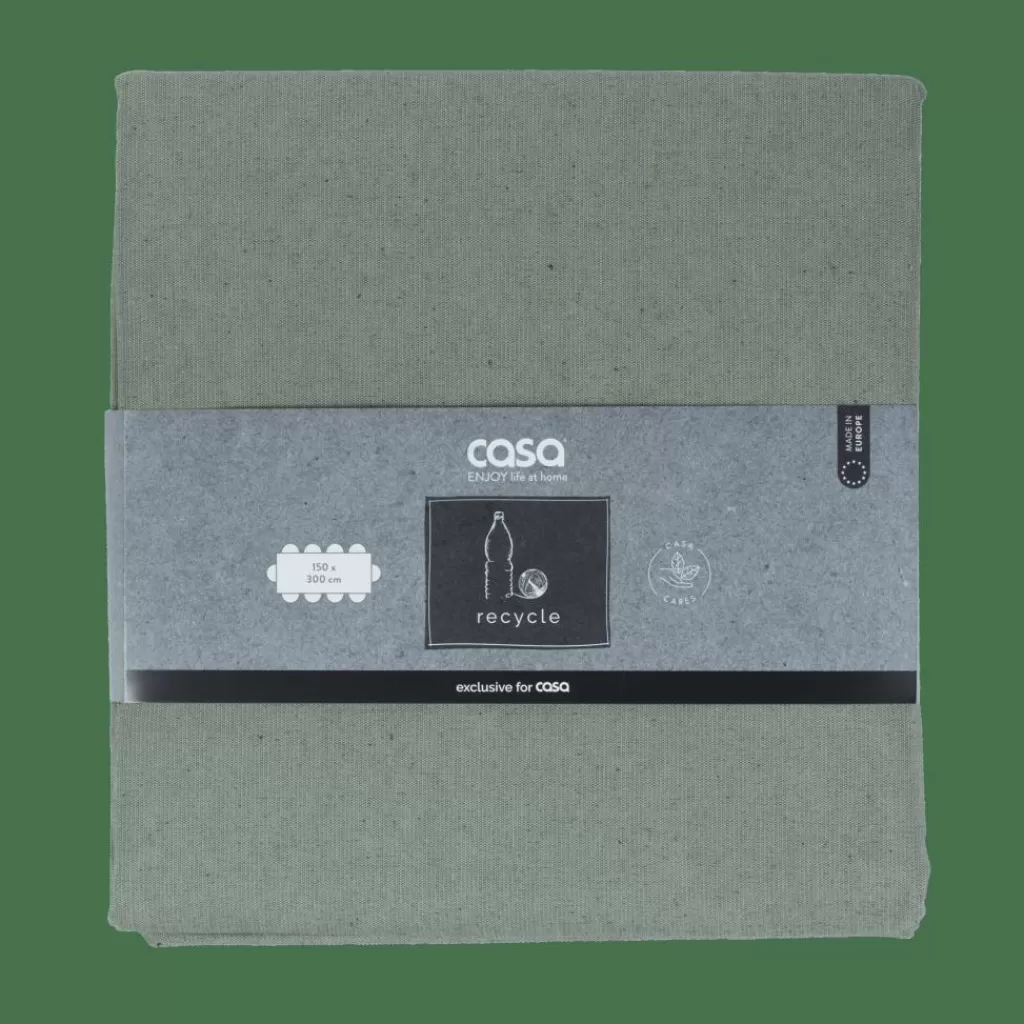 Outlet RECYCLE Mantel Verde Manteles