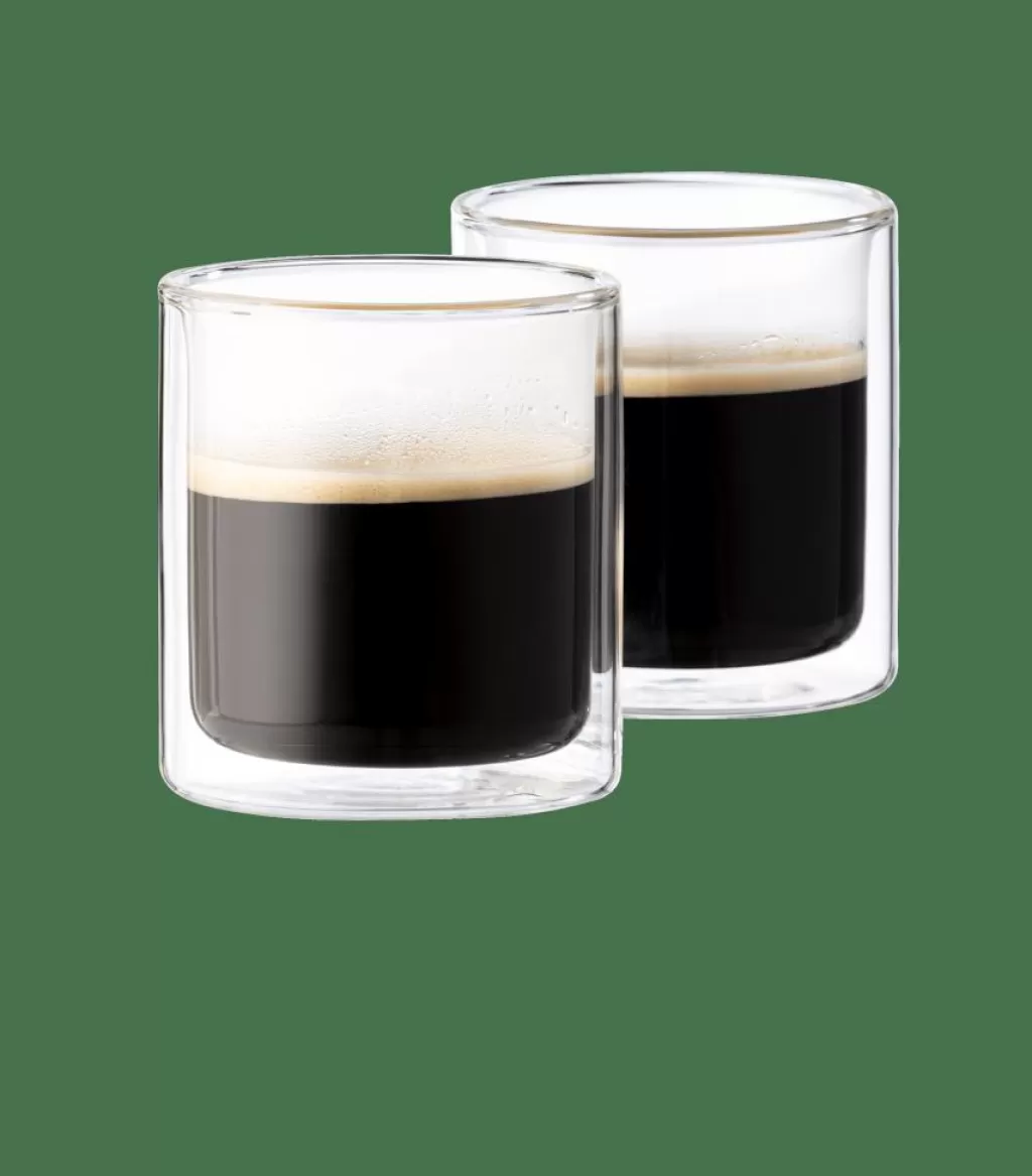 Cheap RELAX Vaso De Doble Pared Juego De 2 24,5 CL Transparente Vasos Para Café | Vasos Para Té