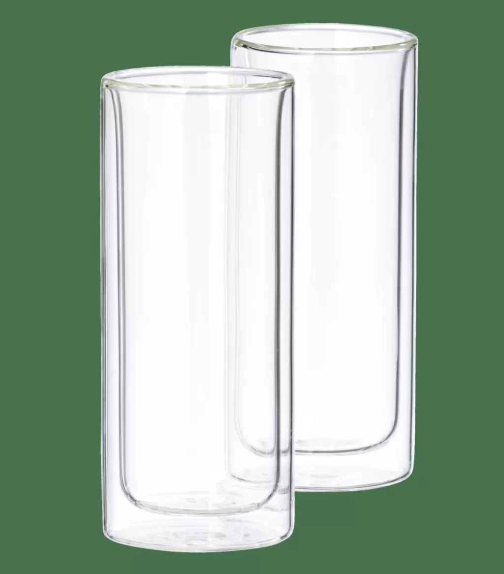 Shop RELAX Vasos De Doble Pared Juego De 2 30 C Transparente Vasos Para Café | Vasos Para Té