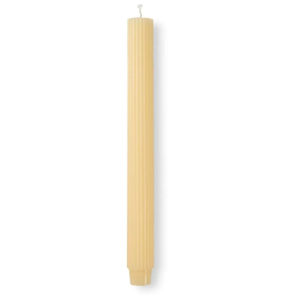 Cheap RIB Vela Estriada Marfil Velas