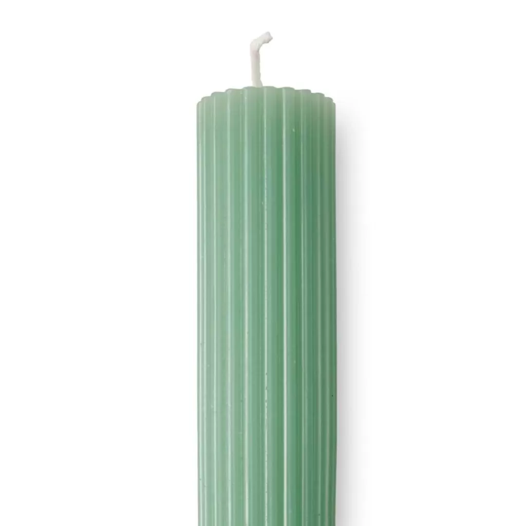 Flash Sale RIB Vela Estriada Verde Velas