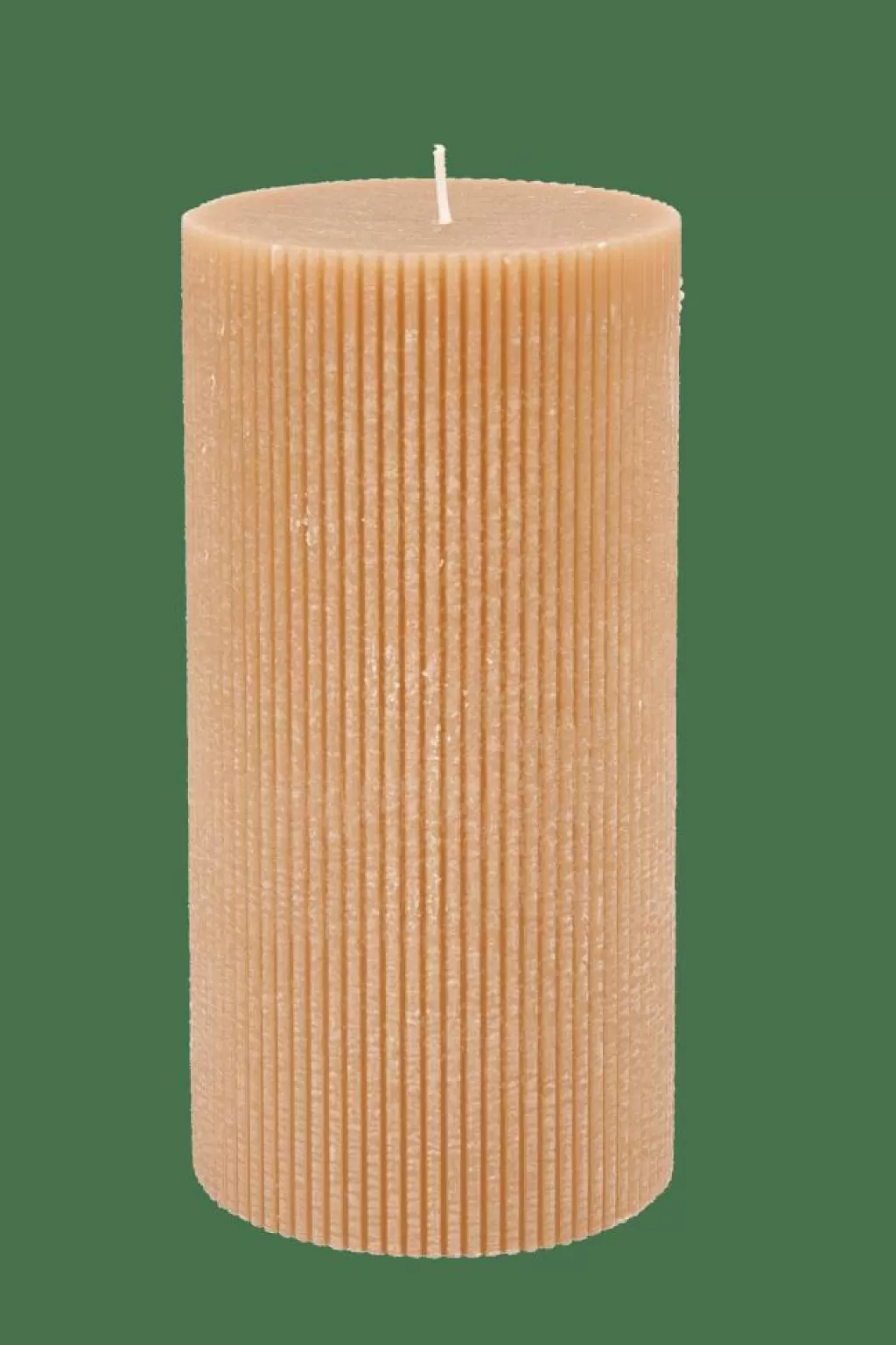 Online RUSTIC Vela Rib Ocre Velas