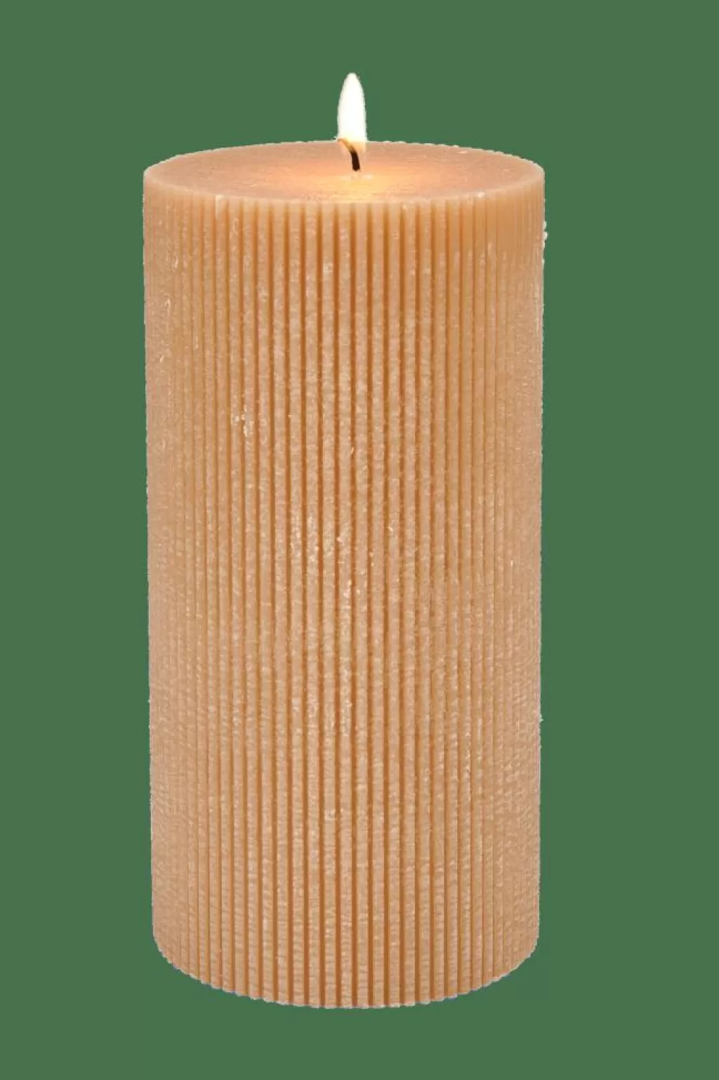 Online RUSTIC Vela Rib Ocre Velas