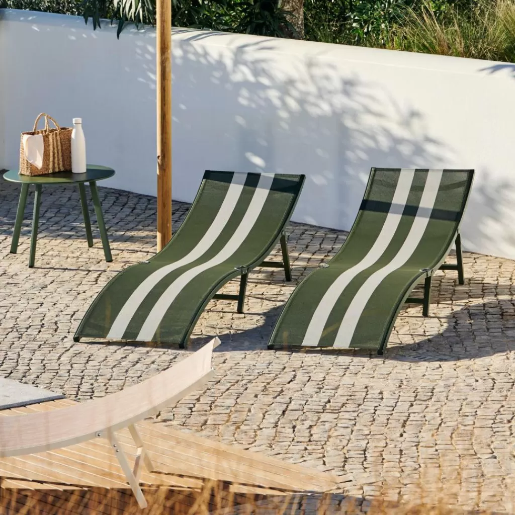 Flash Sale SILVES Tumbona Caqui Hamacas De Exterior