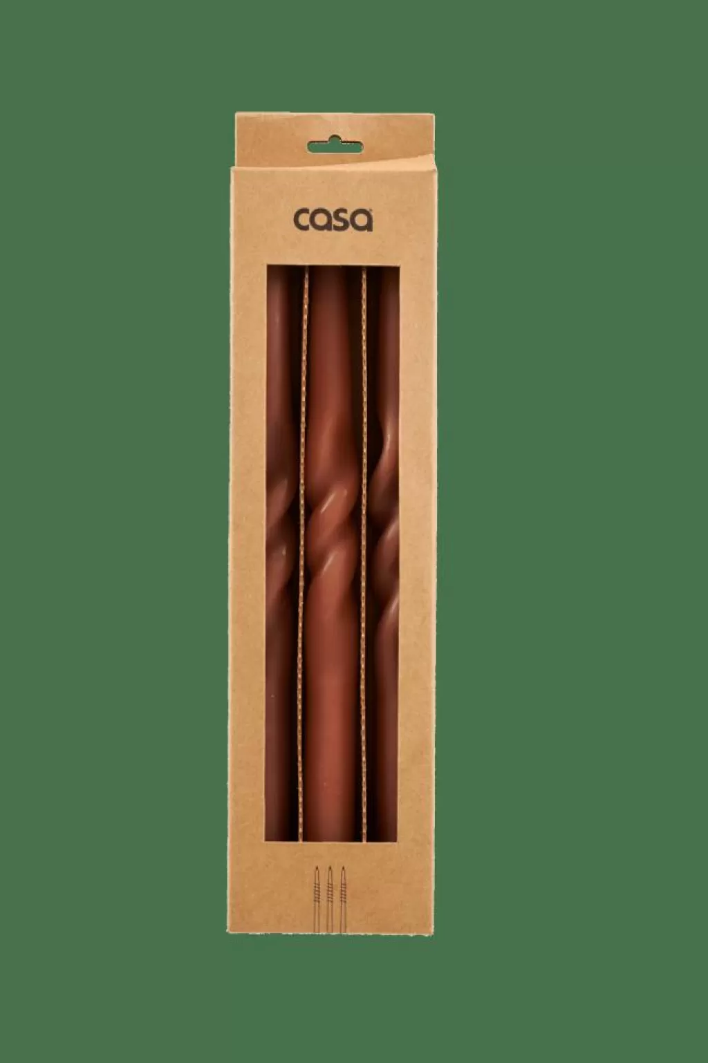 Best Sale SPIRAL Vela Marrón Velas