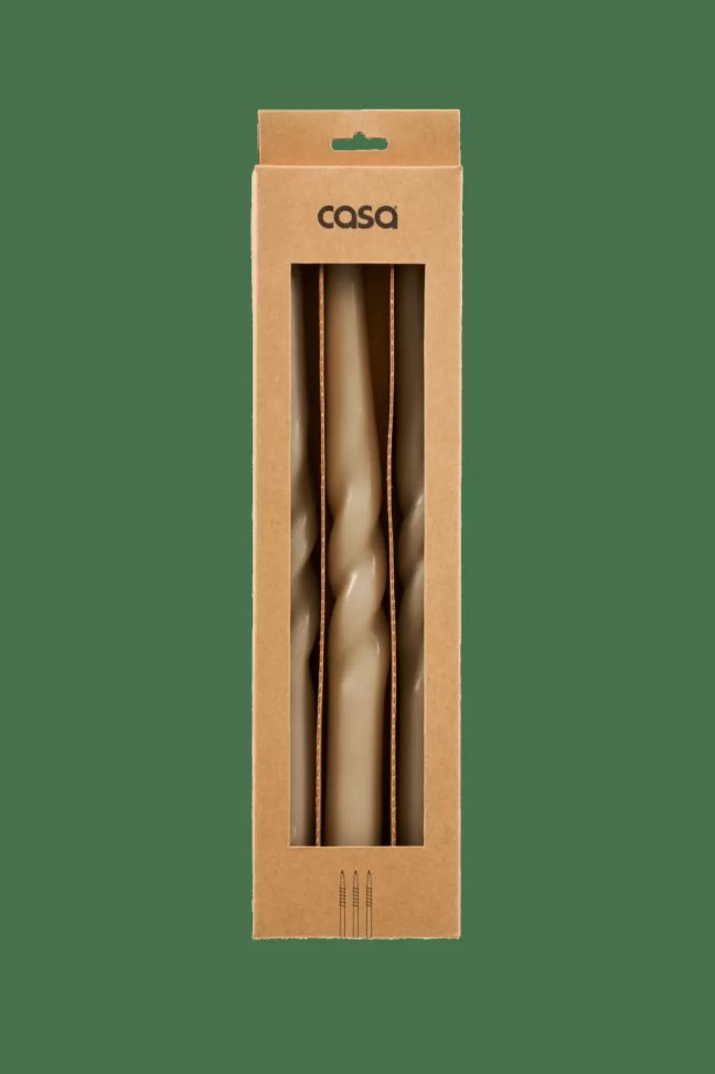 Outlet SPIRAL Vela Taupe Velas