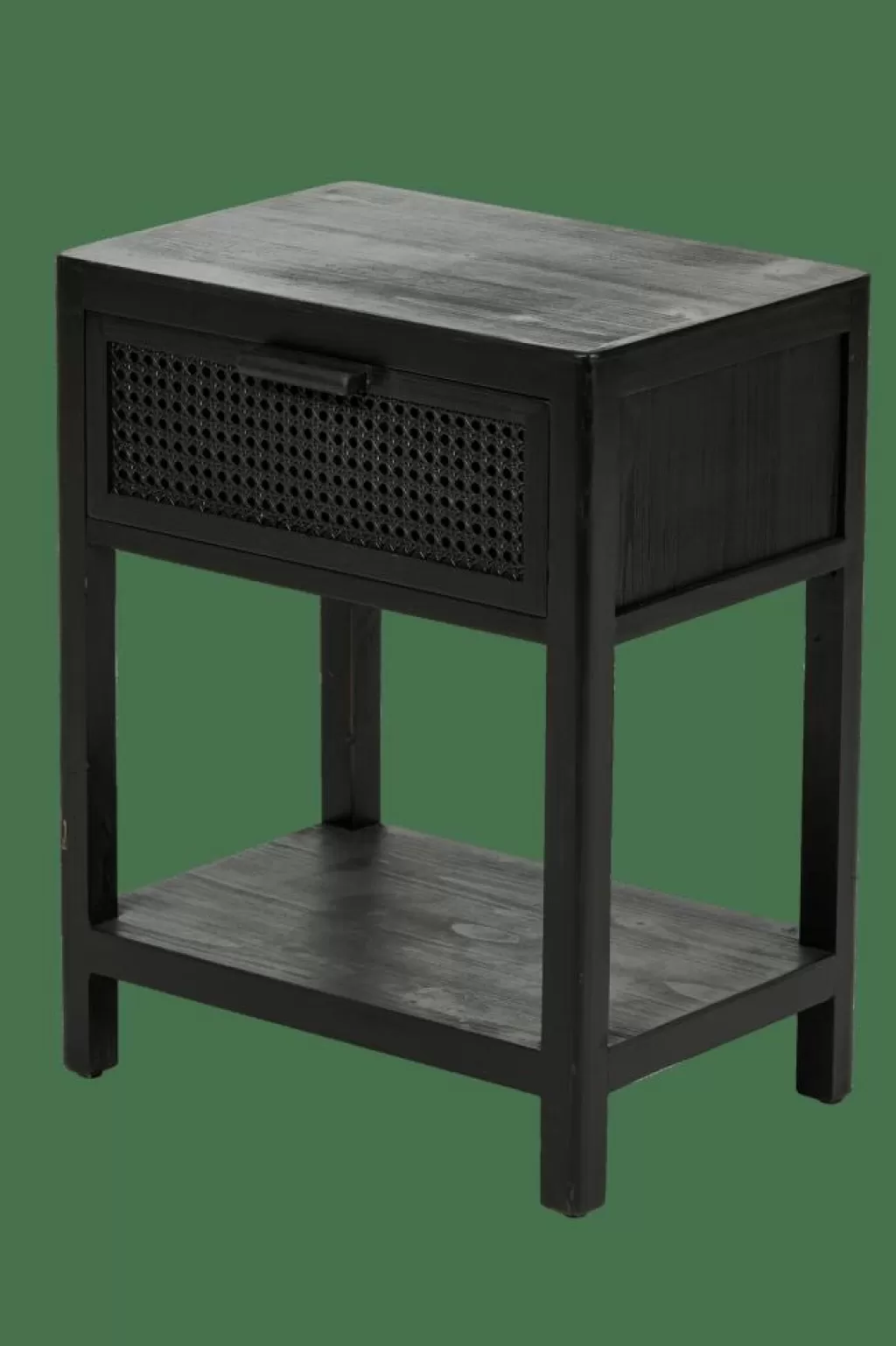 Clearance WEBSTER Mesilla De Noche Negro Mesillas De Noche | Cajoneras